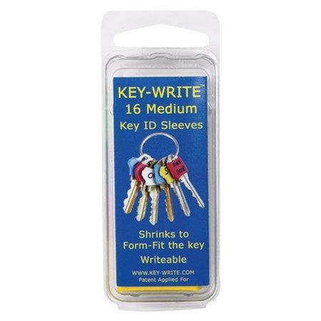 KEY-WRITE Key-Write 160101 Medium Heat Shrink Key ID Sleeves 5409651